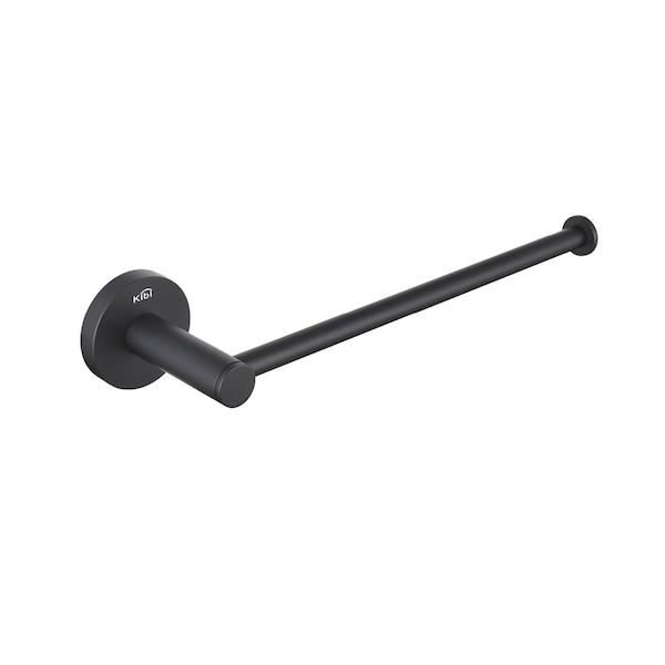 Kibi Circular 10 inch Bathroom Towel Bar KBA1403MB - main